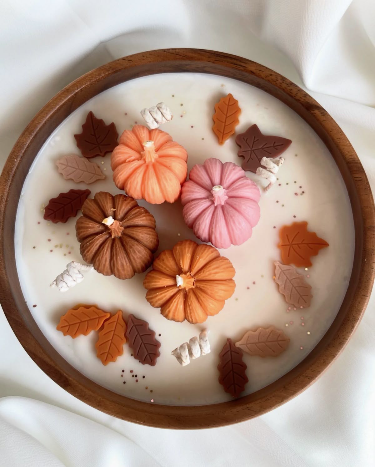 Atelier créatif : bougie d'automne à Besançon